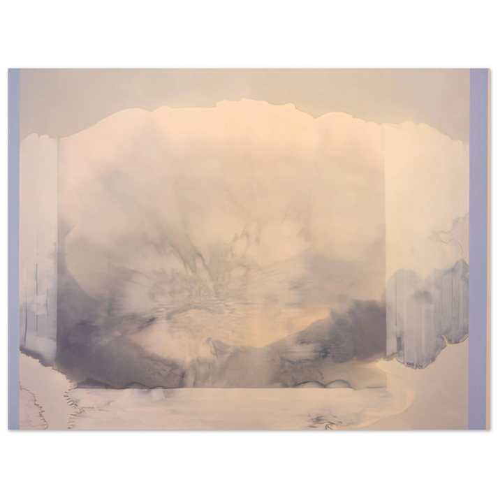 Ronnie Landfield - In The Divine - 1986 75x100 cm / 30x40inches Fine Art Poster