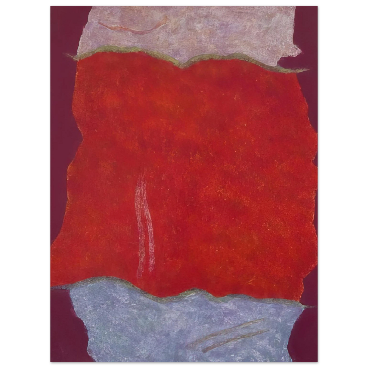 Theodoros Stamos - Infinity Field, Lefkada Series I - 1980 75x100 cm / 30x40inches Fine Art Poster