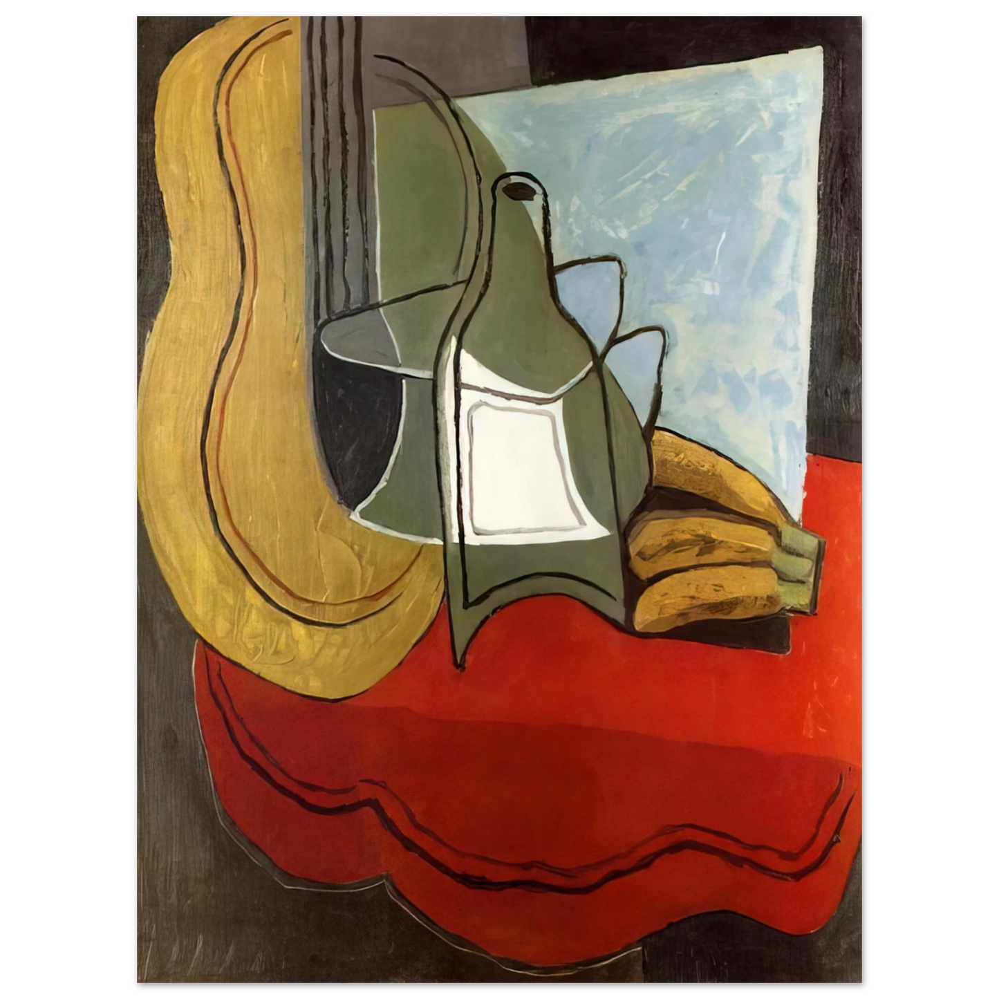Juan Gris - BANANAS 75x100 cm / 30x40inches Fine Art Poster