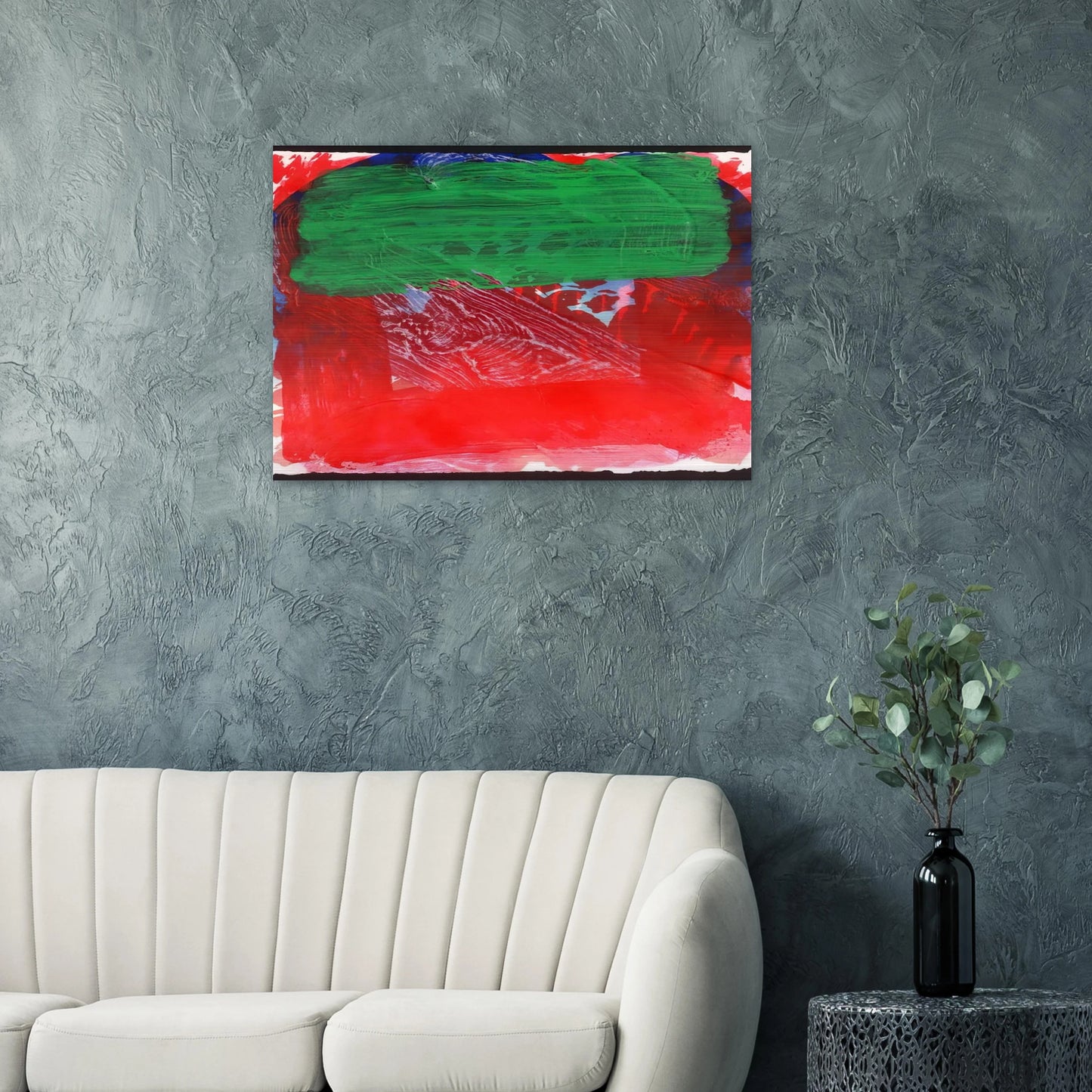 Strictly Personal - 2001 - Howard Hodgkin Brushed Aluminum Print - 70x100 cm / 28x40 inches | Howard Hodgkin Aluminum Print | Howard Hodgkin Prints