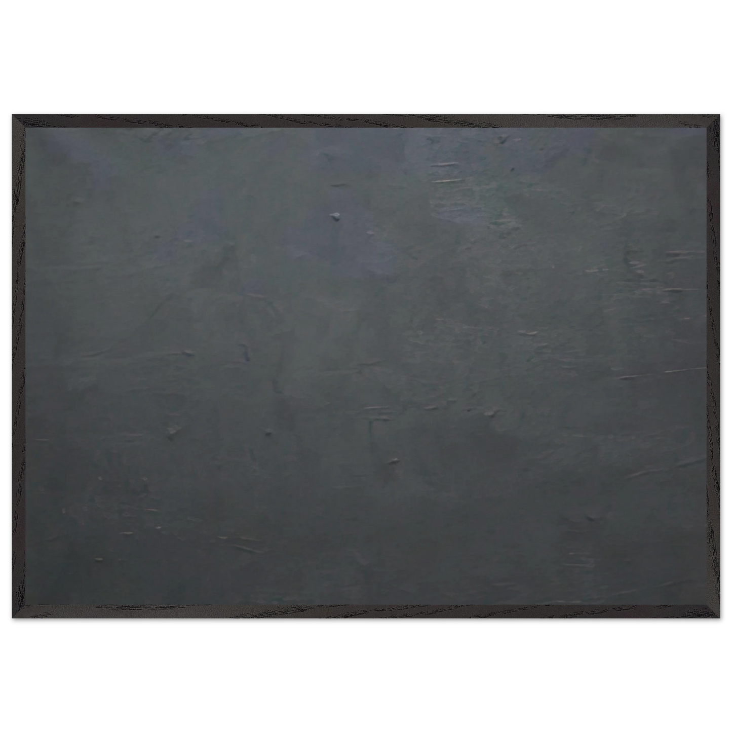 TOWNSCAPE M8 GREY 1968 - Gerhard Richter 70x100 cm / 28x40 inches Framed Art Print – Black Wooden Frame