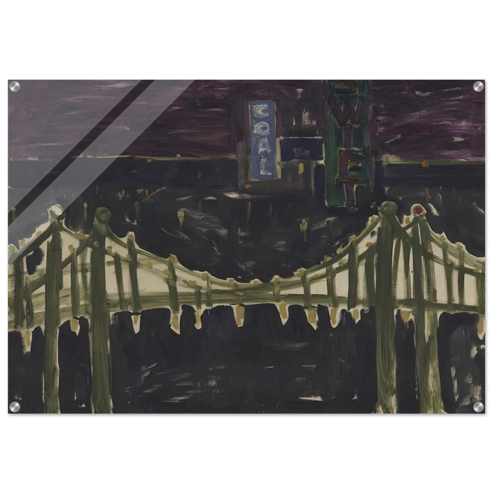 George Washington Bridge - Allan Kaprow Acrylic Print - 70x100 cm / 28x40″ inches | Allan Kaprow Wall Art | Allan Kaprow Prints