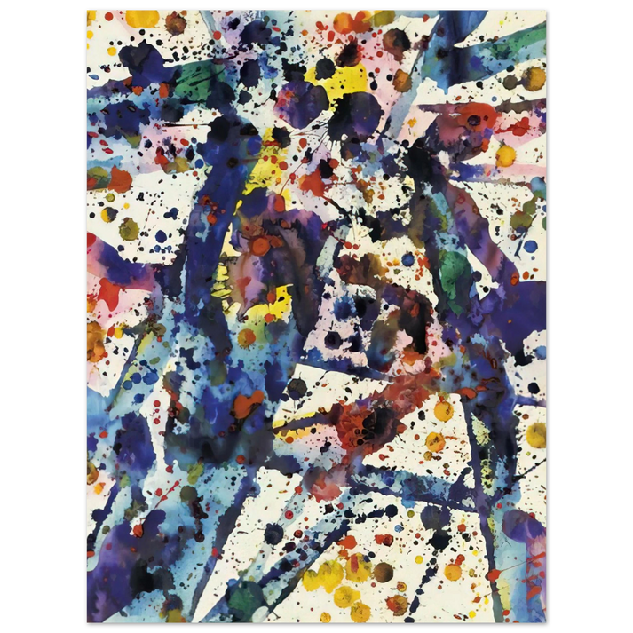 Sam Francis - Taches Untitled 75x100 cm / 30x40inches Fine Art Poster