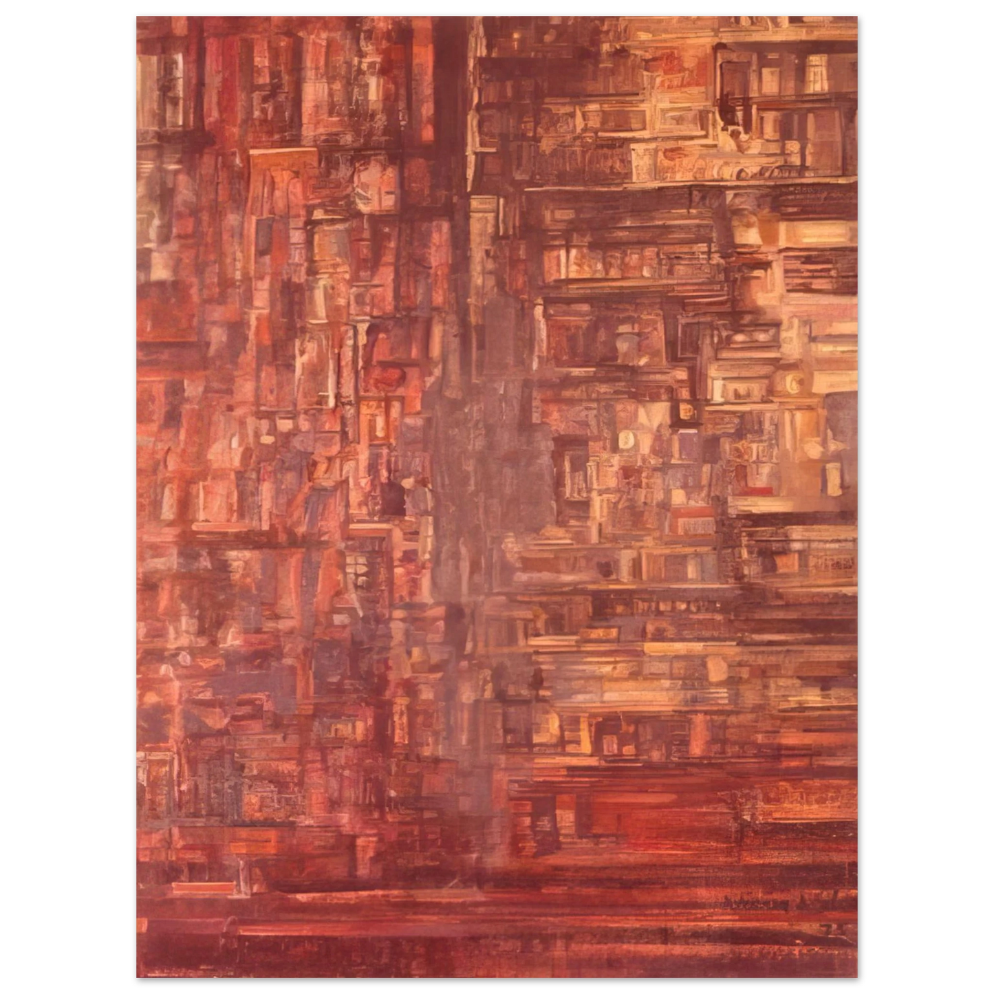 Maria Helena Vieira da Silva - Untitled - 1978 75x100 cm / 30x40inches Fine Art Poster