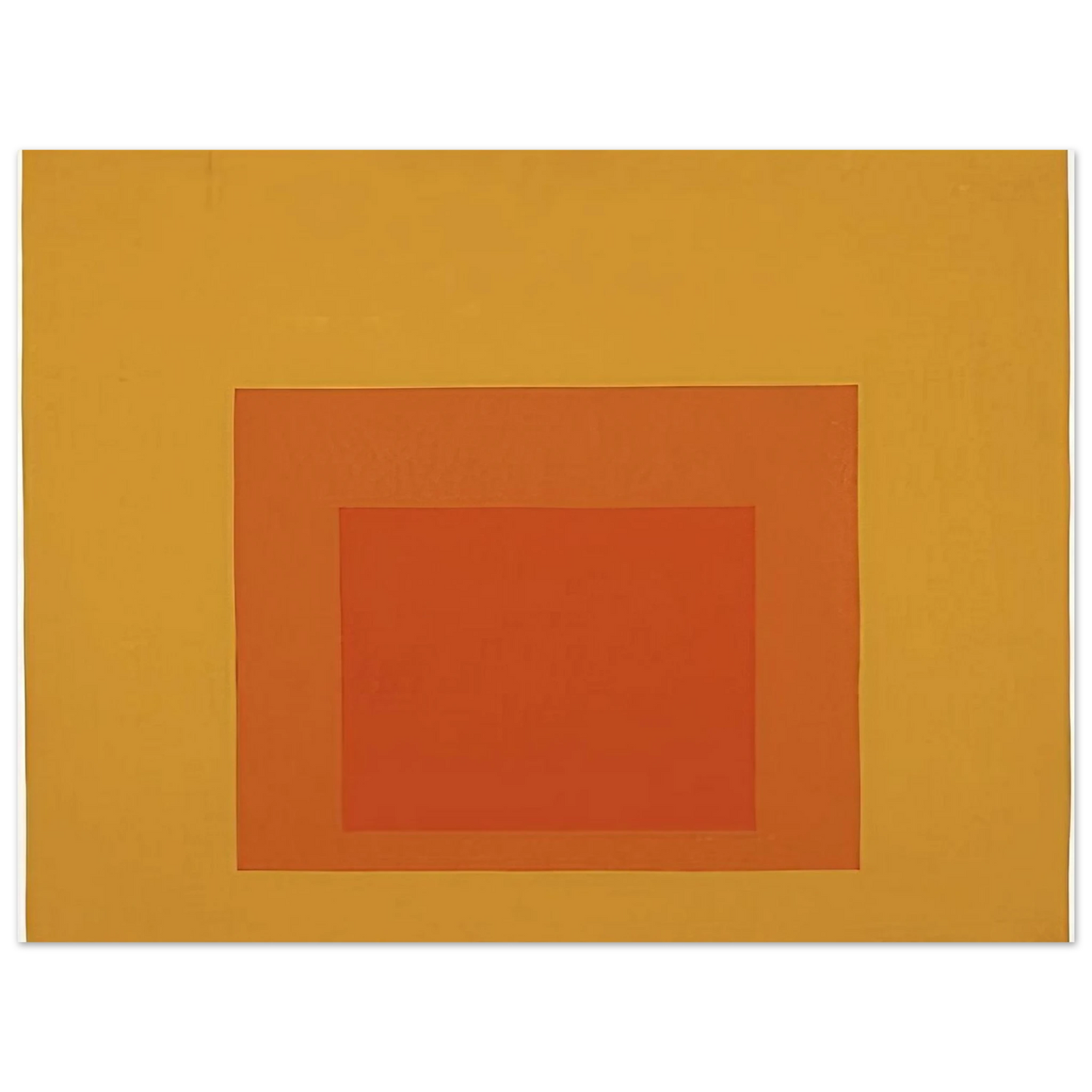 Josef Albers - HOMAGE TO THE SQUARE 1967 75x100 cm / 30x40inches Fine Art Poster