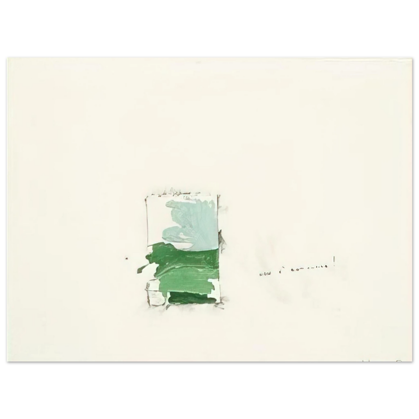 Wall artMario Schifano - Non è romantico! - 1963 75x100 cm / 30x40inches Fine Art Poster