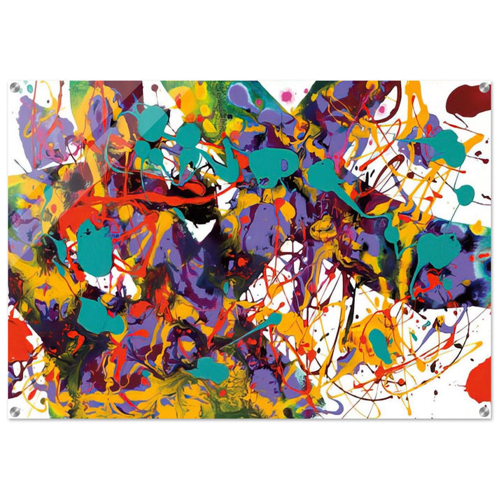 Untitled SFP94-35 SFF 1711 - Sam Francis Acrylic Print - 70x100 cm / 28x40″ inches | Sam Francis Wall Art | Sam Francis Prints