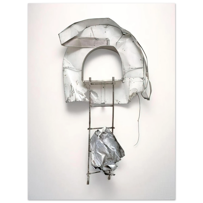 Robert Rauschenberg - BALCONE GLUT NEAPOLITAN 1987 75x100 cm / 30x40inches Fine Art Poster
