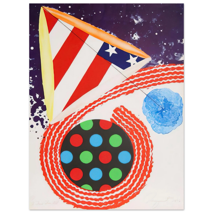 James Rosenquist - A Free for All 75x100 cm / 30x40inches Fine Art Poster
