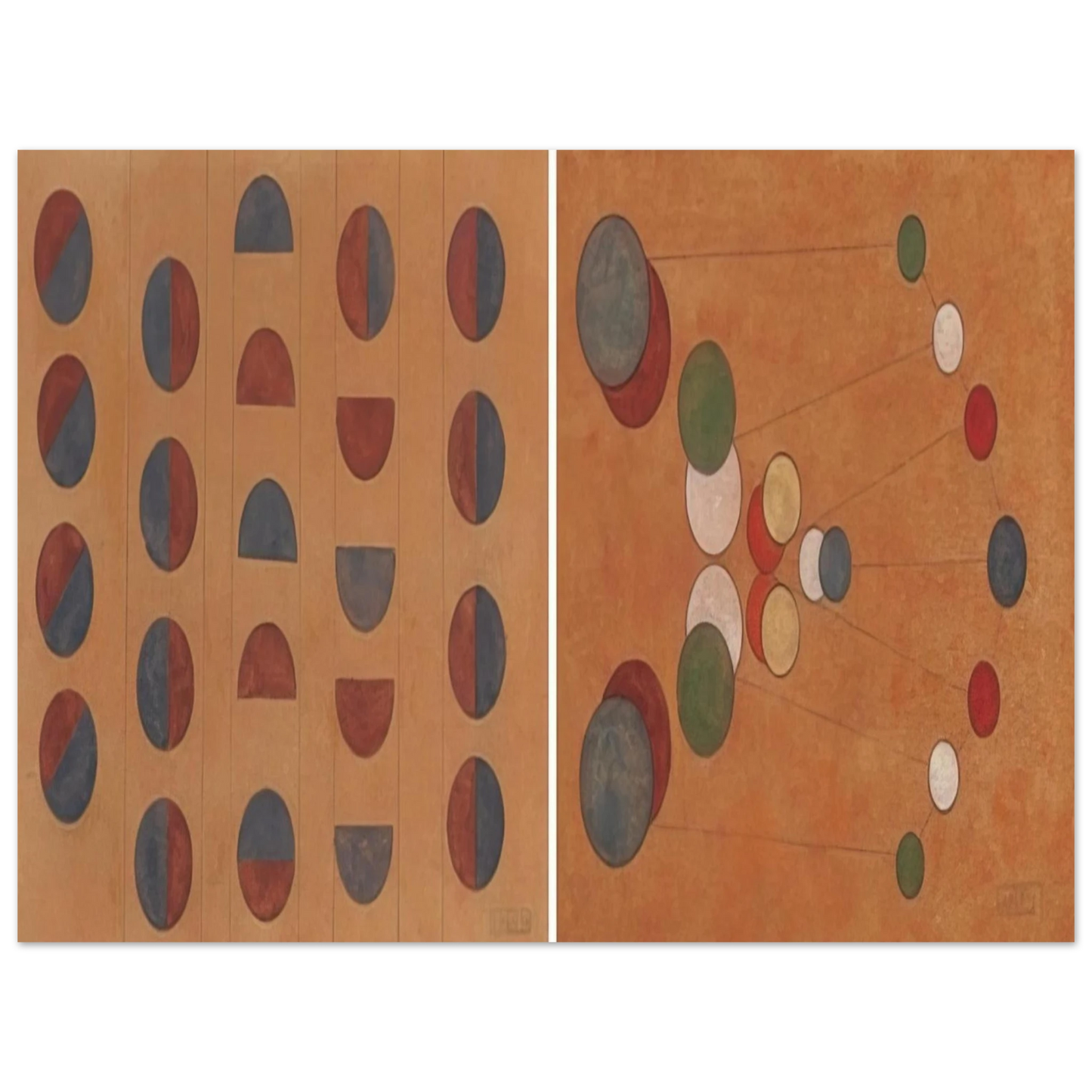 Lolo Soldevilla - Diptych - 1956 1 75x100 cm / 30x40inches Fine Art Poster