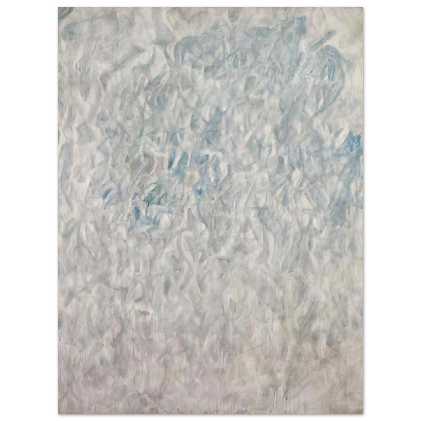 Sam Francis - Amerika Grey Blue 75x100 cm / 30x40inches Fine Art Poster