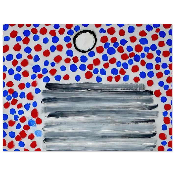Forrest Bess - Spots - 1967 75x100 cm / 30x40inches Fine Art Poster