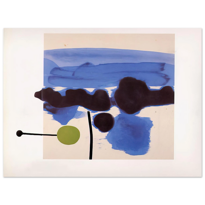 Victor Pasmore - The Passion Flower - 1986 75x100 cm / 30x40inches Fine Art Poster