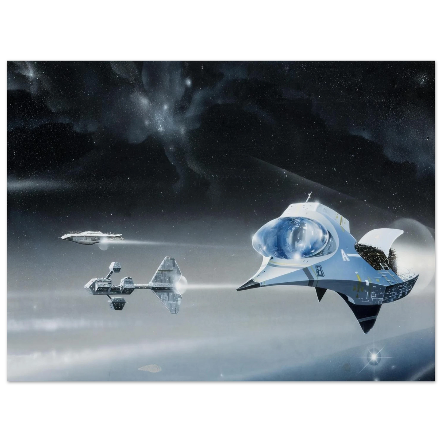 Chris Foss - Chris Foss 75x100 cm / 30x40inches Fine Art Poster
