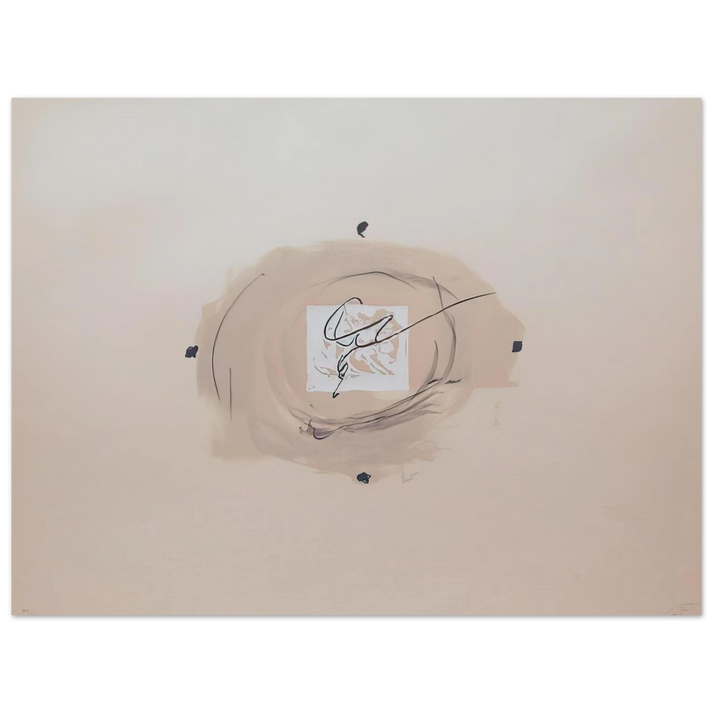 Antoni Tapies - NOCTURN MATINAL 1970 75x100 cm / 30x40inches Fine Art Poster