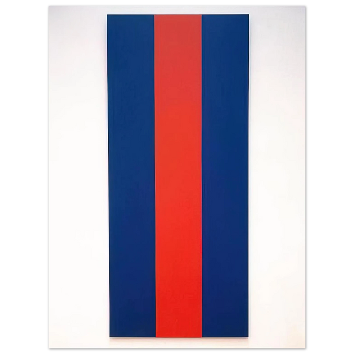 Barnett Newman - Voice of Fire 75x100 cm / 30x40inches Fine Art Poster