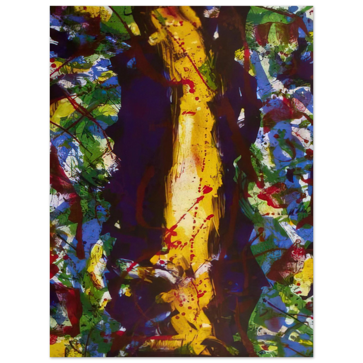 Sam Francis - Untitled Composition Lembark 285 75x100 cm / 30x40inches Fine Art Poster