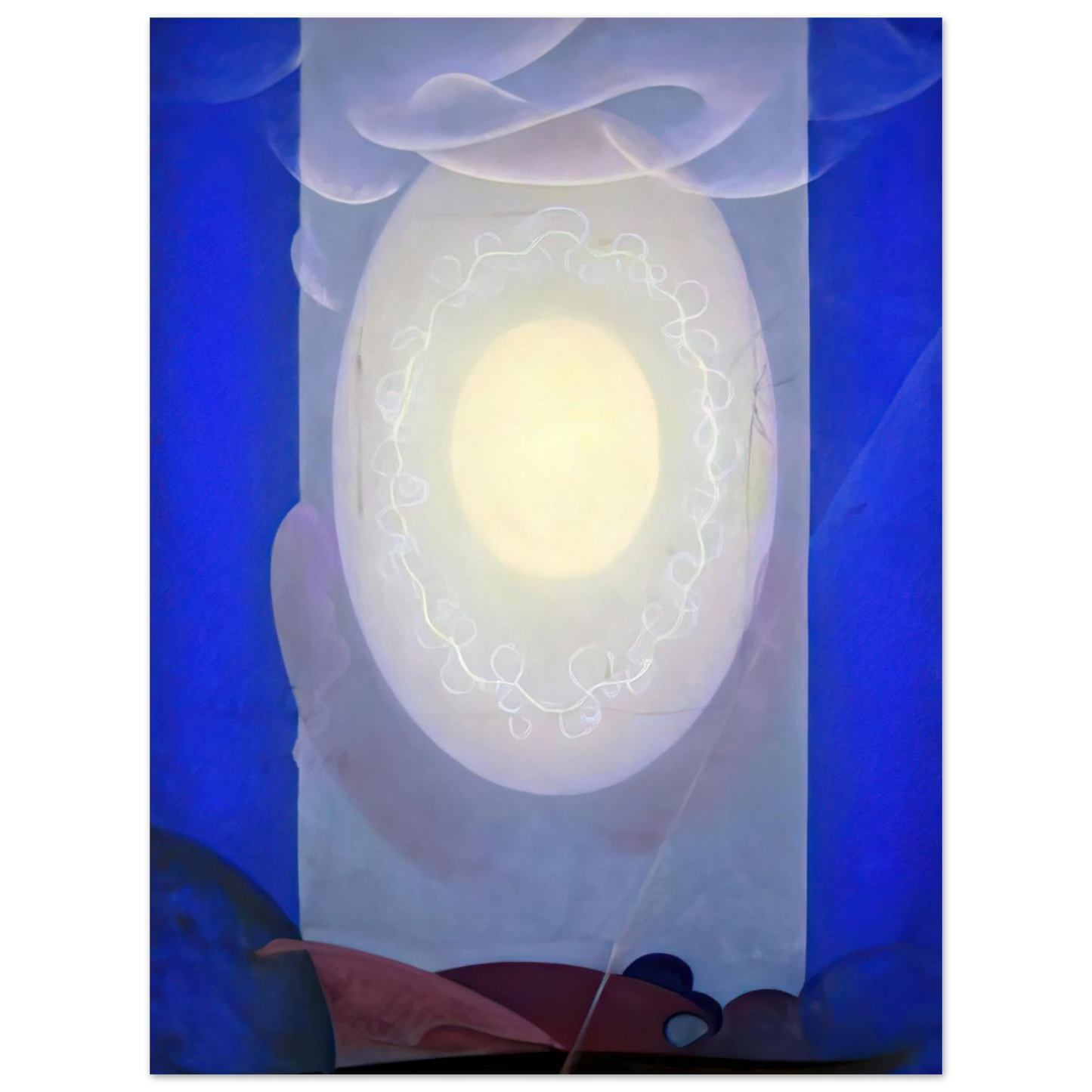 Agnes Lawrence Pelton - Light Center - 1961 75x100 cm / 30x40inches Fine Art Poster