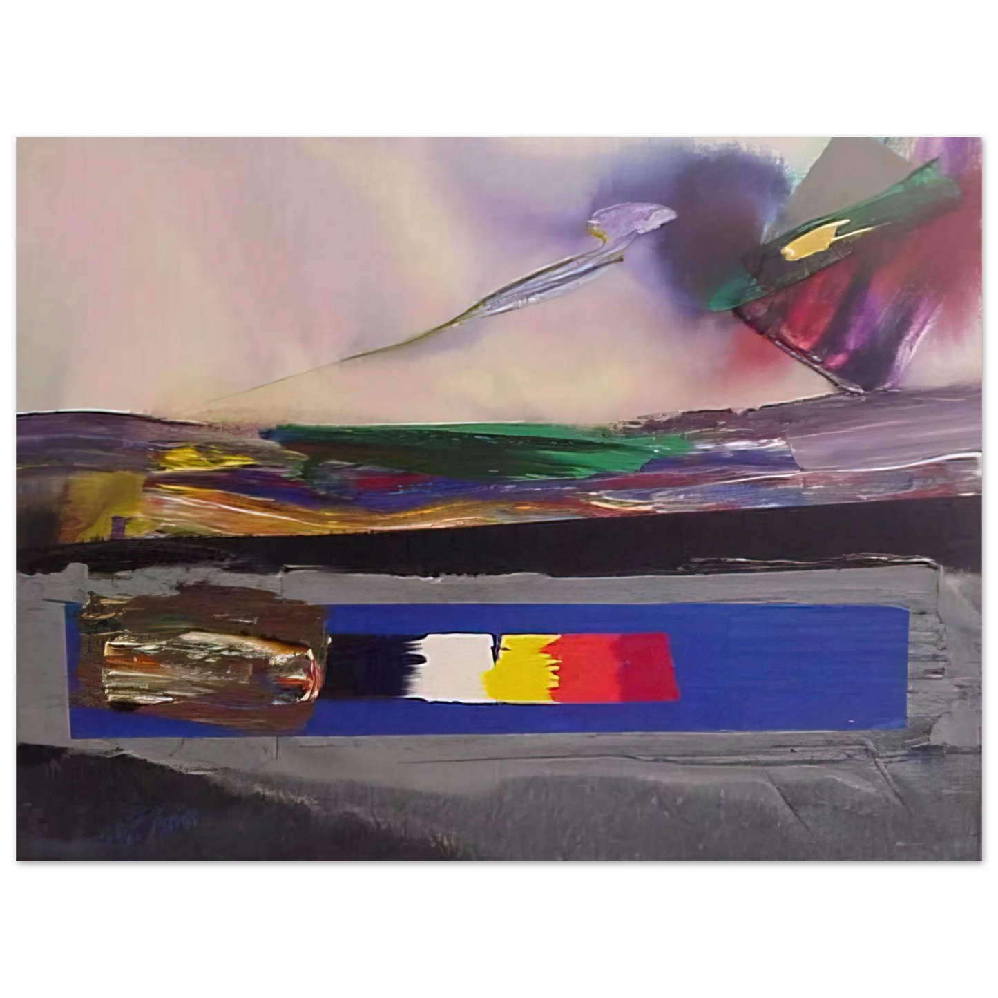 Paul Jenkins - Phenomena Prism Yield 75x100 cm / 30x40inches Fine Art Poster