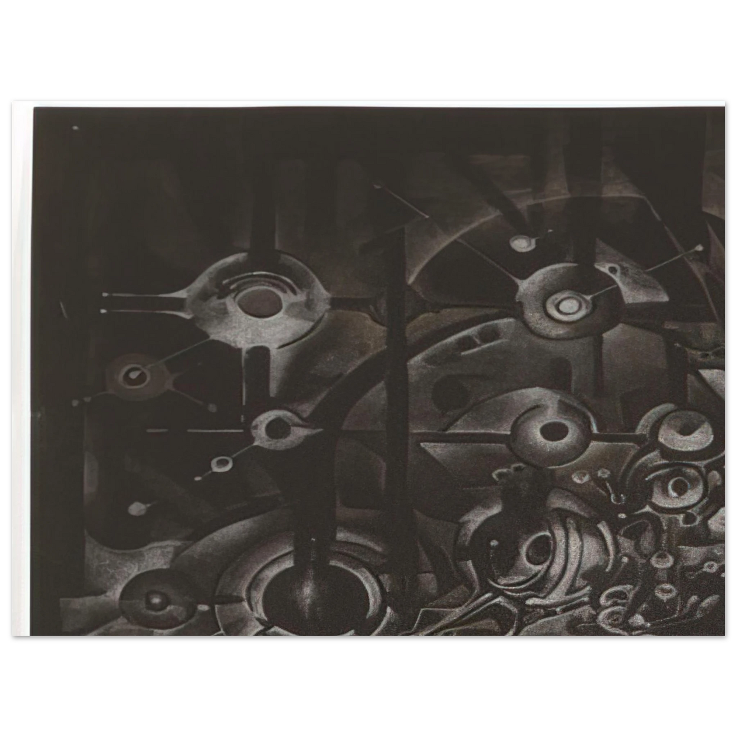 Lee Bontecou - UNTITLED 1998 75x100 cm / 30x40inches Fine Art Poster