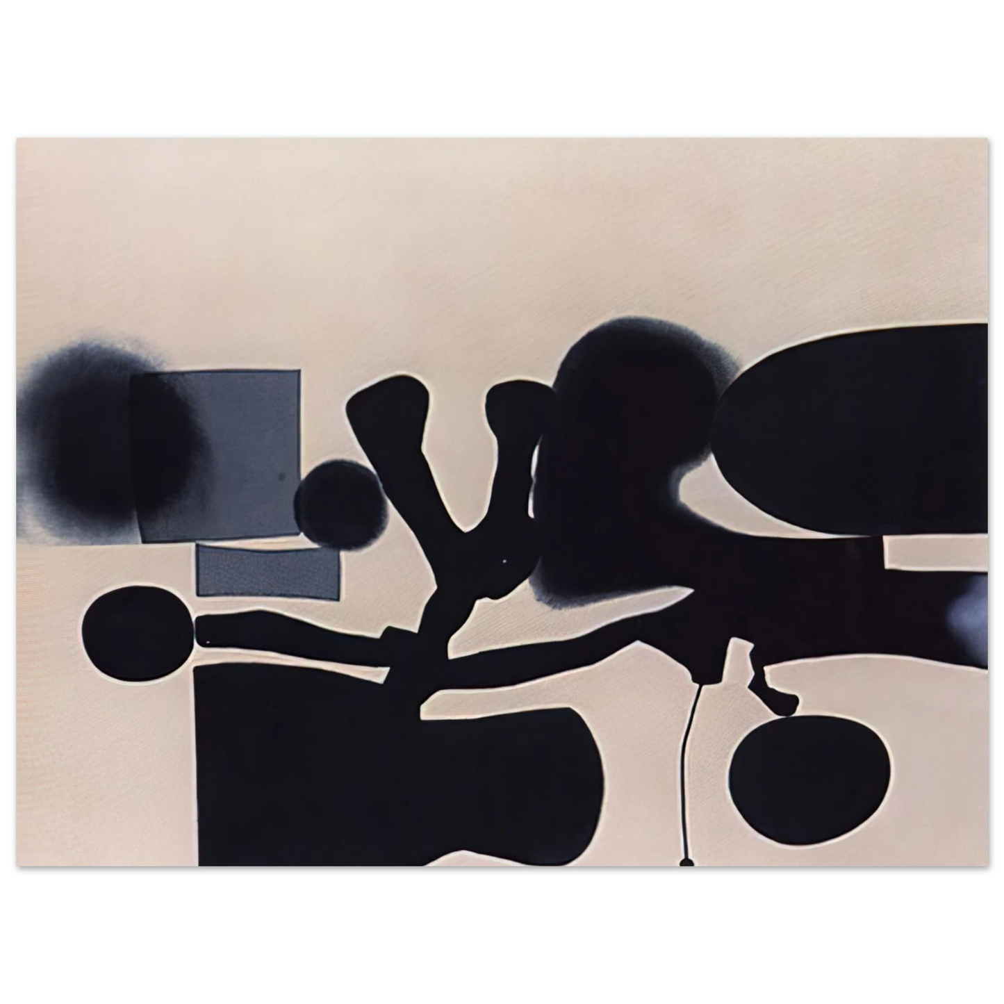 Victor Pasmore - HARMONY OF OPPOSITES 1986 75x100 cm / 30x40inches Fine Art Poster