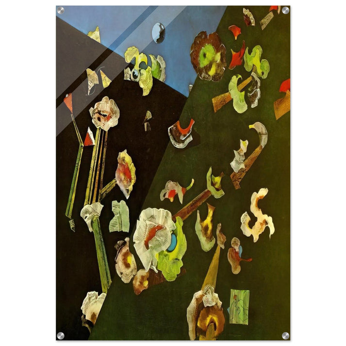 Snow Flowers - Max Ernst Acrylic Print - 70x100 cm / 28x40″ inches | Max Ernst Wall Art | Max Ernst Prints