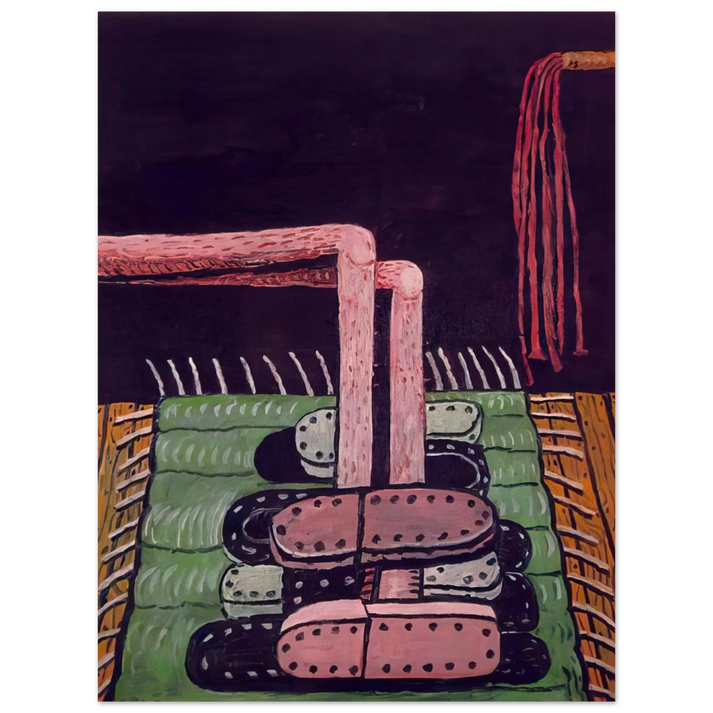 Philip Guston - GREEN RUG 75x100 cm / 30x40inches Fine Art Poster