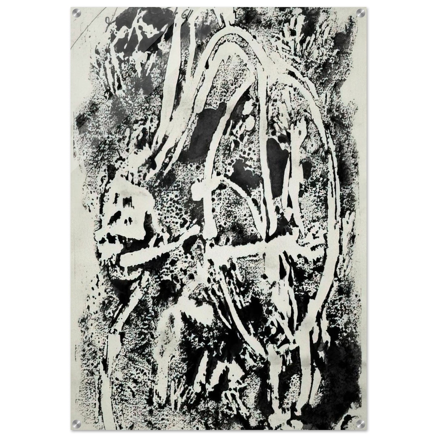 Untitled - 1961 - Adja Yunkers Acrylic Print - 70x100 cm / 28x40″ inches | Adja Yunkers Wall Art | Adja Yunkers Prints