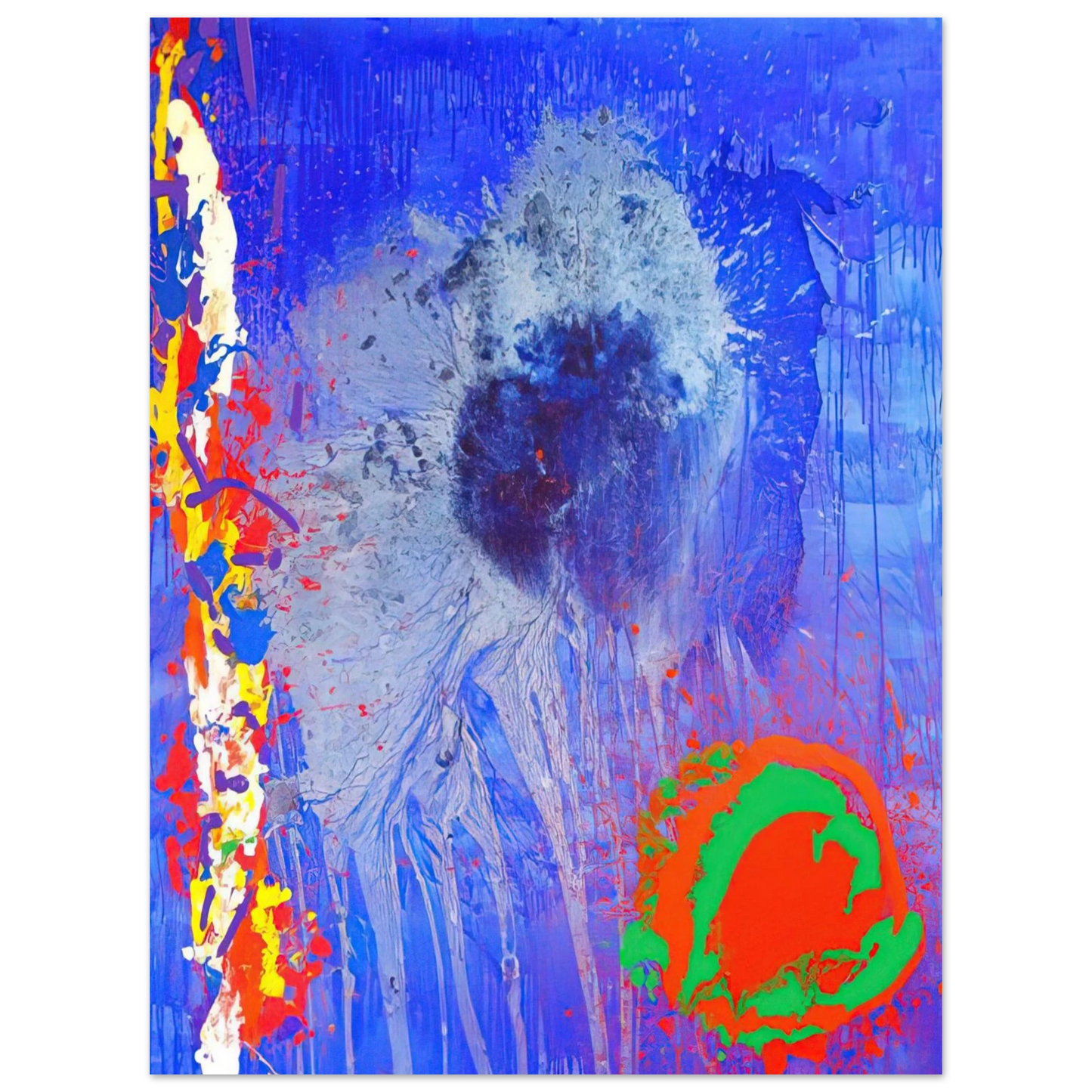 John Hoyland - Life and Love - 2010 75x100 cm / 30x40inches Fine Art Poster