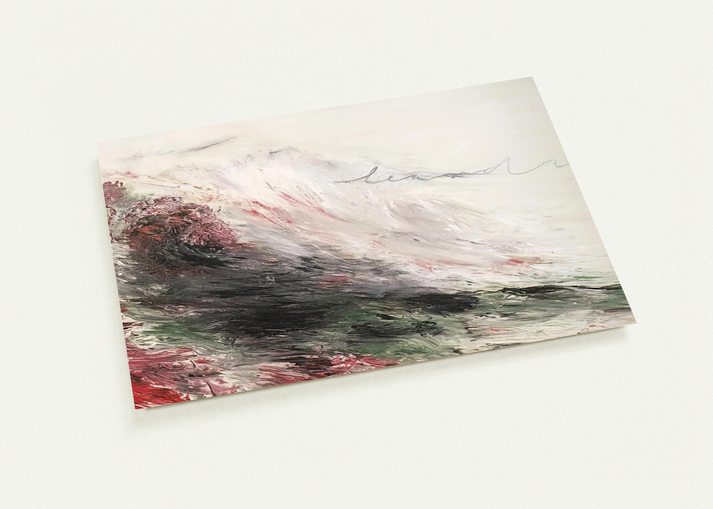 Hero and Leandro A Painting in Four Parts Part I By Cy Twombly Pack of 10 Post Cards | Cy Twombly Post Cards | A6 (10.5 x 14.8 cm) - 4.1 x 5.8 inches