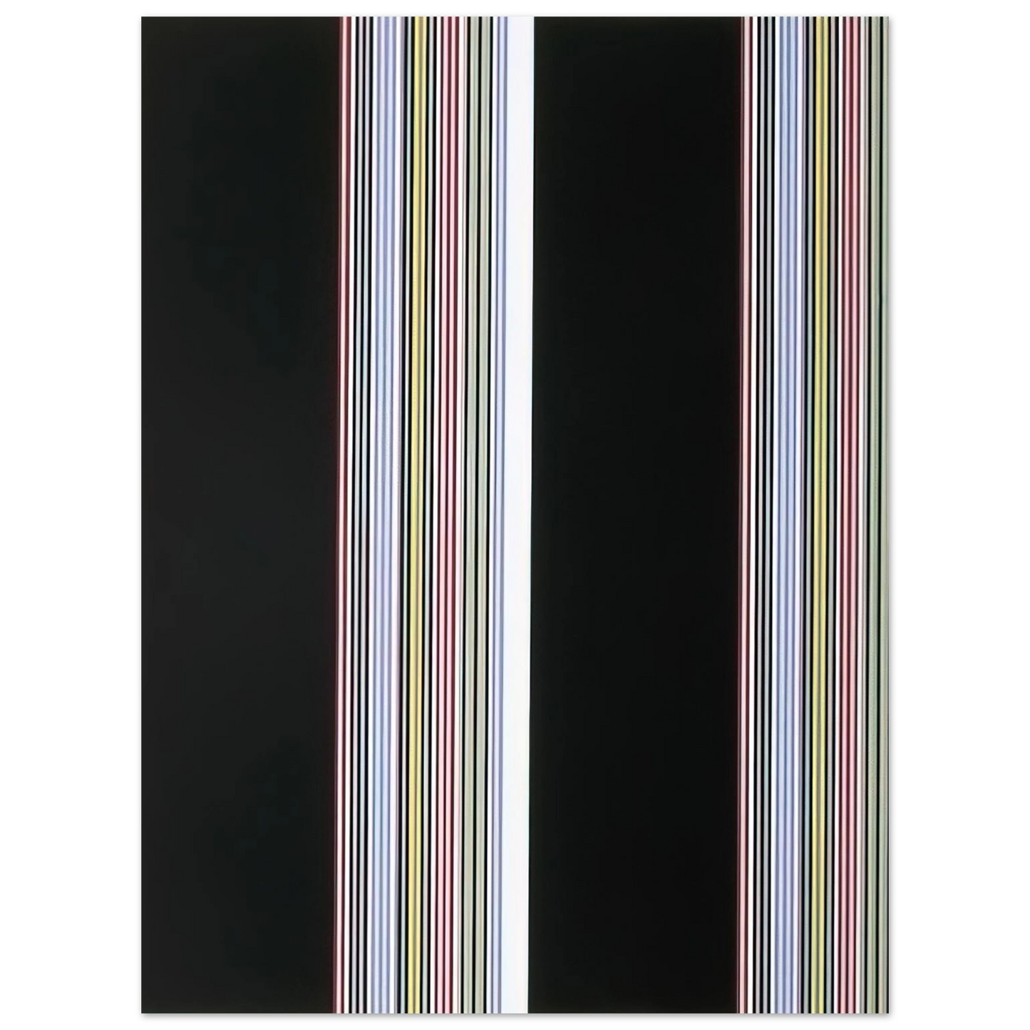 Gene Davis - Smithsonian Resident Associates Program 1985 20th Anniversary Poster - 1985 75x100 cm / 30x40inches Fine Art Poster