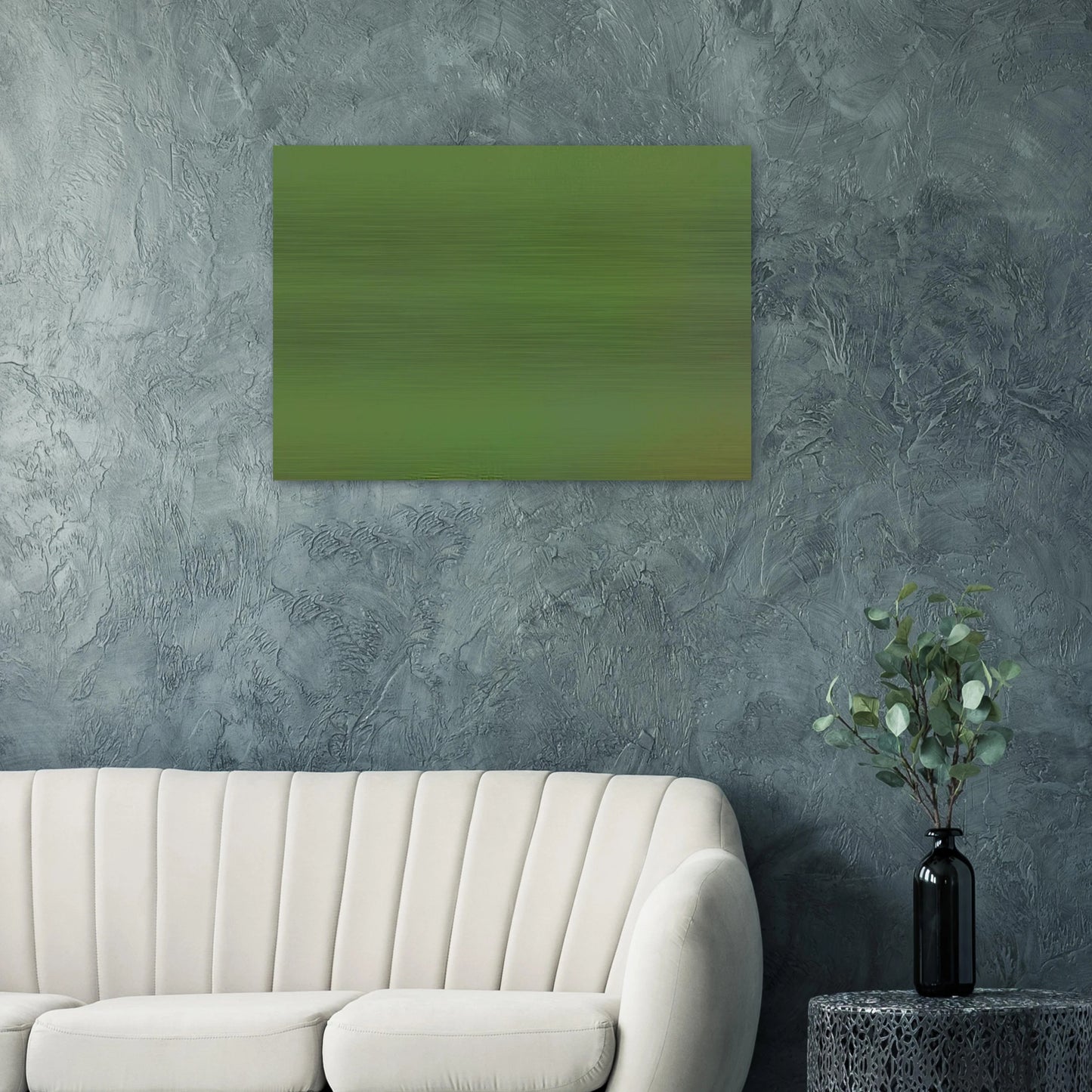 Microchromie vert-terre - Fernand Leduc Brushed Aluminum Print - 70x100 cm / 28x40 inches | Fernand Leduc Aluminum Print | Fernand Leduc Prints