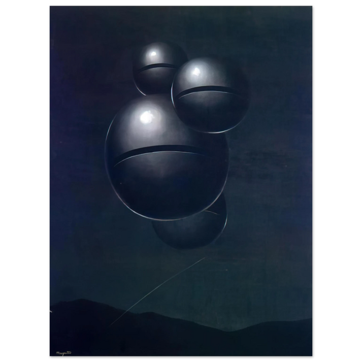 Rene Magritte - THE VOICE OF SPACE 1928 1 75x100 cm / 30x40inches Fine Art Poster