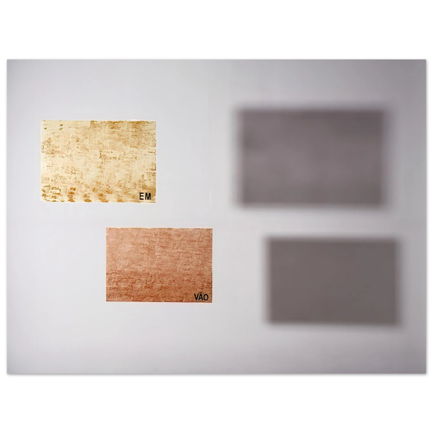 Lygia Pape - Poems of Light. In vain - 1957 75x100 cm / 30x40inches Fine Art Poster