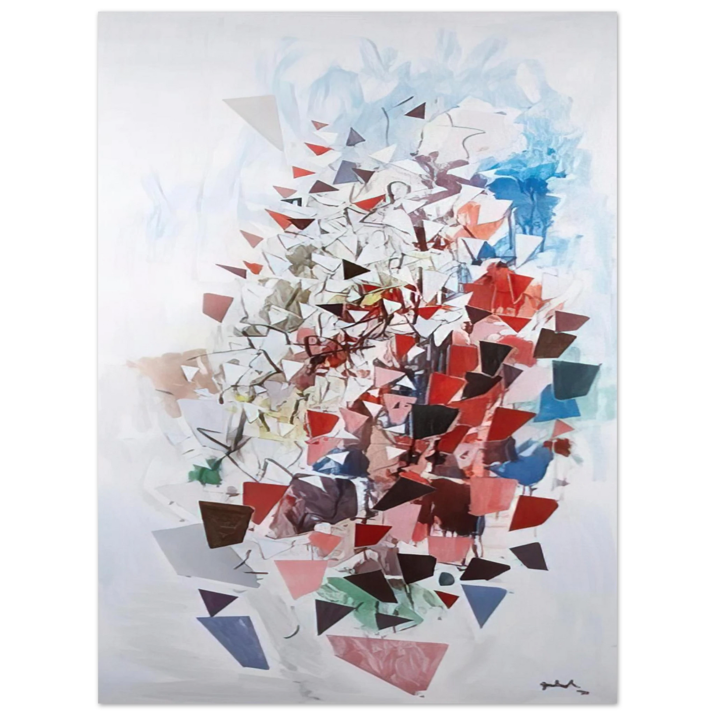Robert Goodnough - Soaring II - 1994 75x100 cm / 30x40inches Fine Art Poster