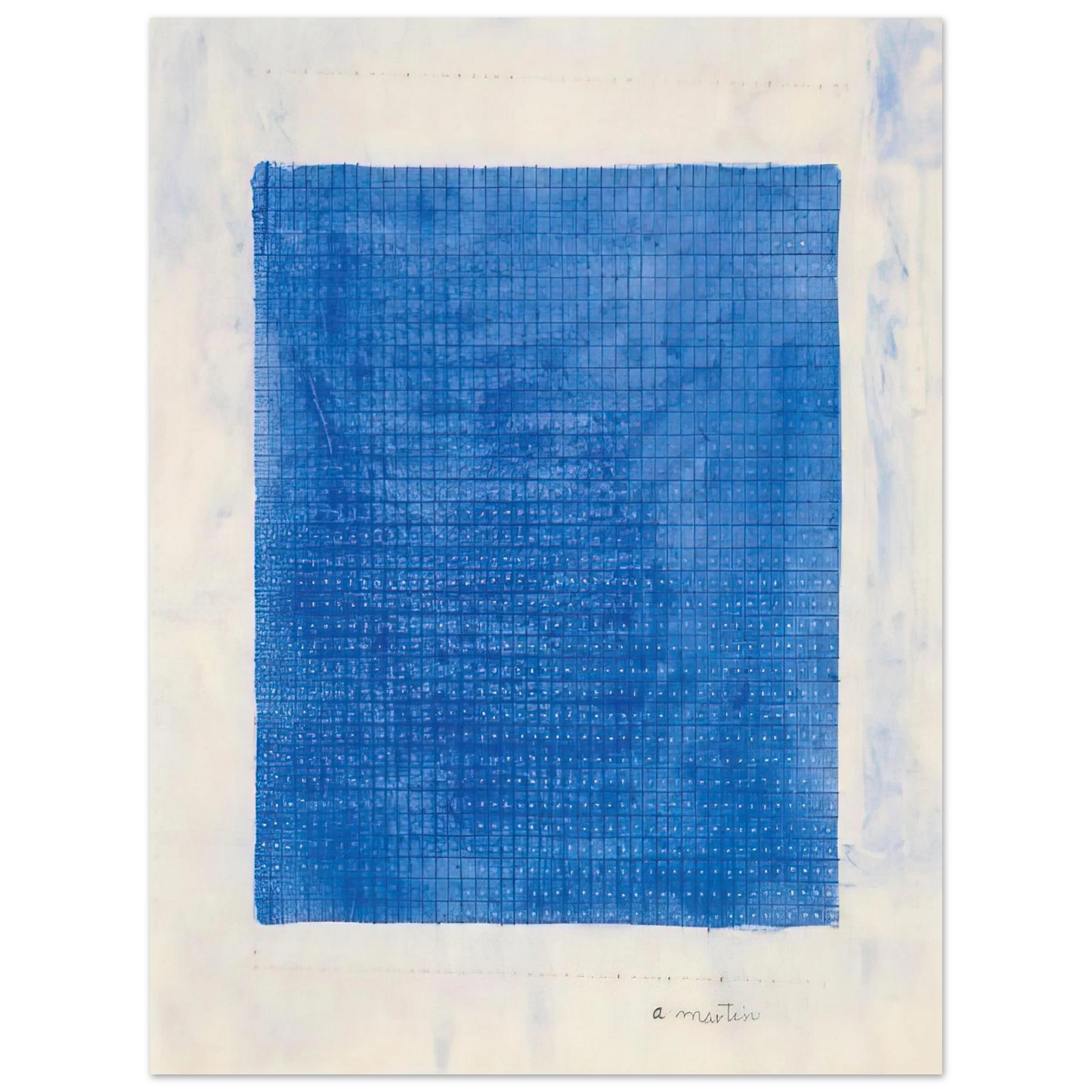 Agnes Martin - Stars 75x100 cm / 30x40inches Fine Art Poster
