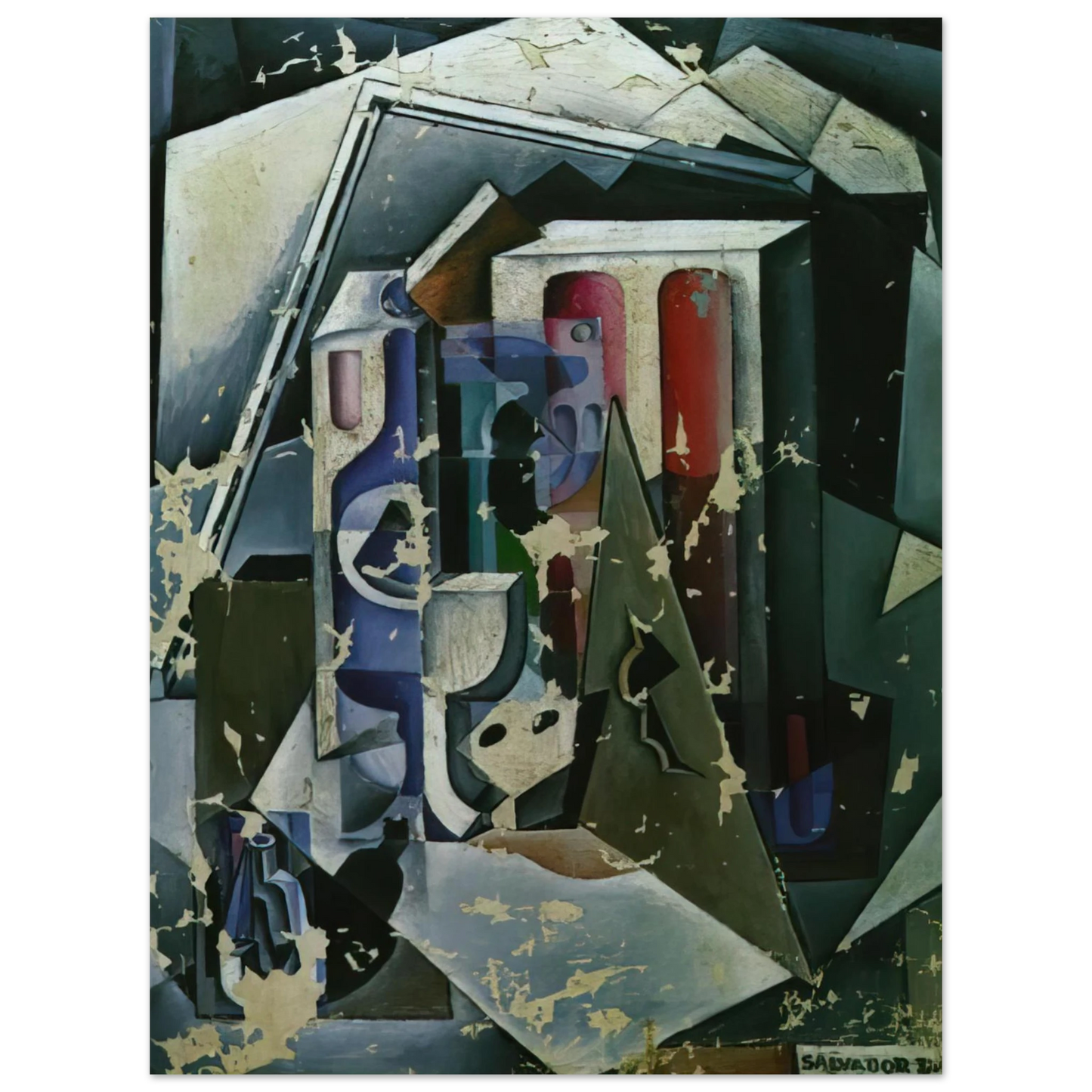 Salvador Dali - STILL LIFE 8 75x100 cm / 30x40inches Fine Art Poster