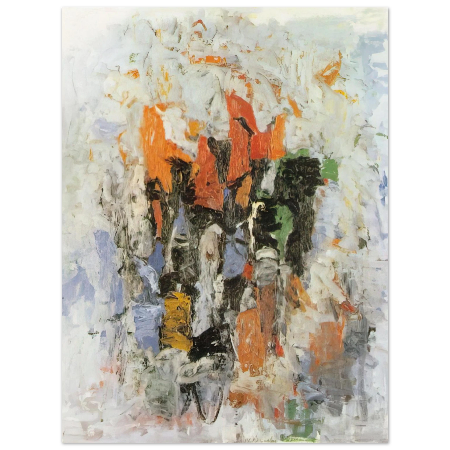Philip Guston - CLOCK 75x100 cm / 30x40inches Fine Art Poster