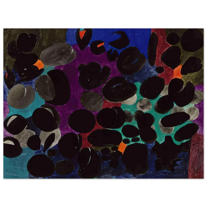 Johannes Itten - Plumen - 1957 75x100 cm / 30x40inches Fine Art Poster