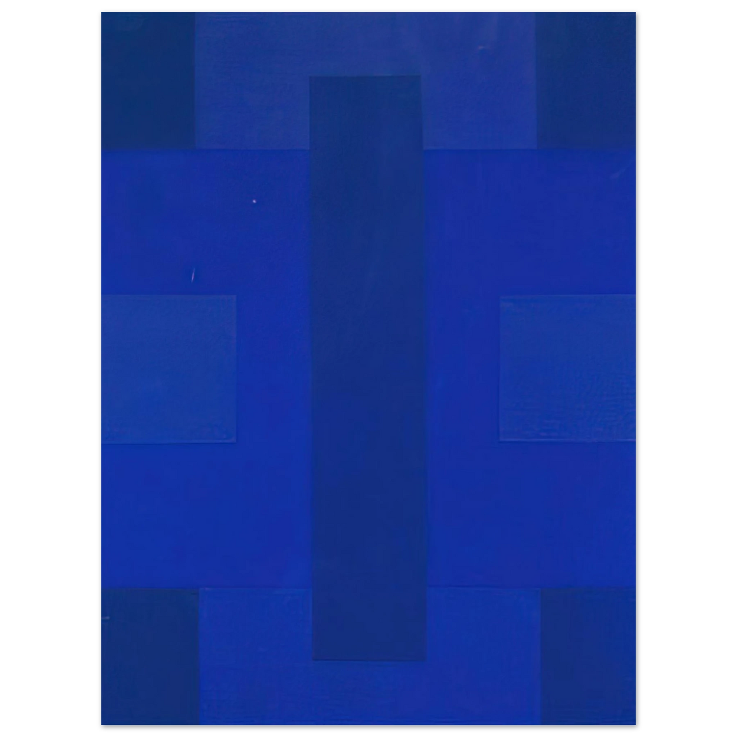 Ad Reinhardt - Blue Painting - 1953 75x100 cm / 30x40inches Fine Art Poster