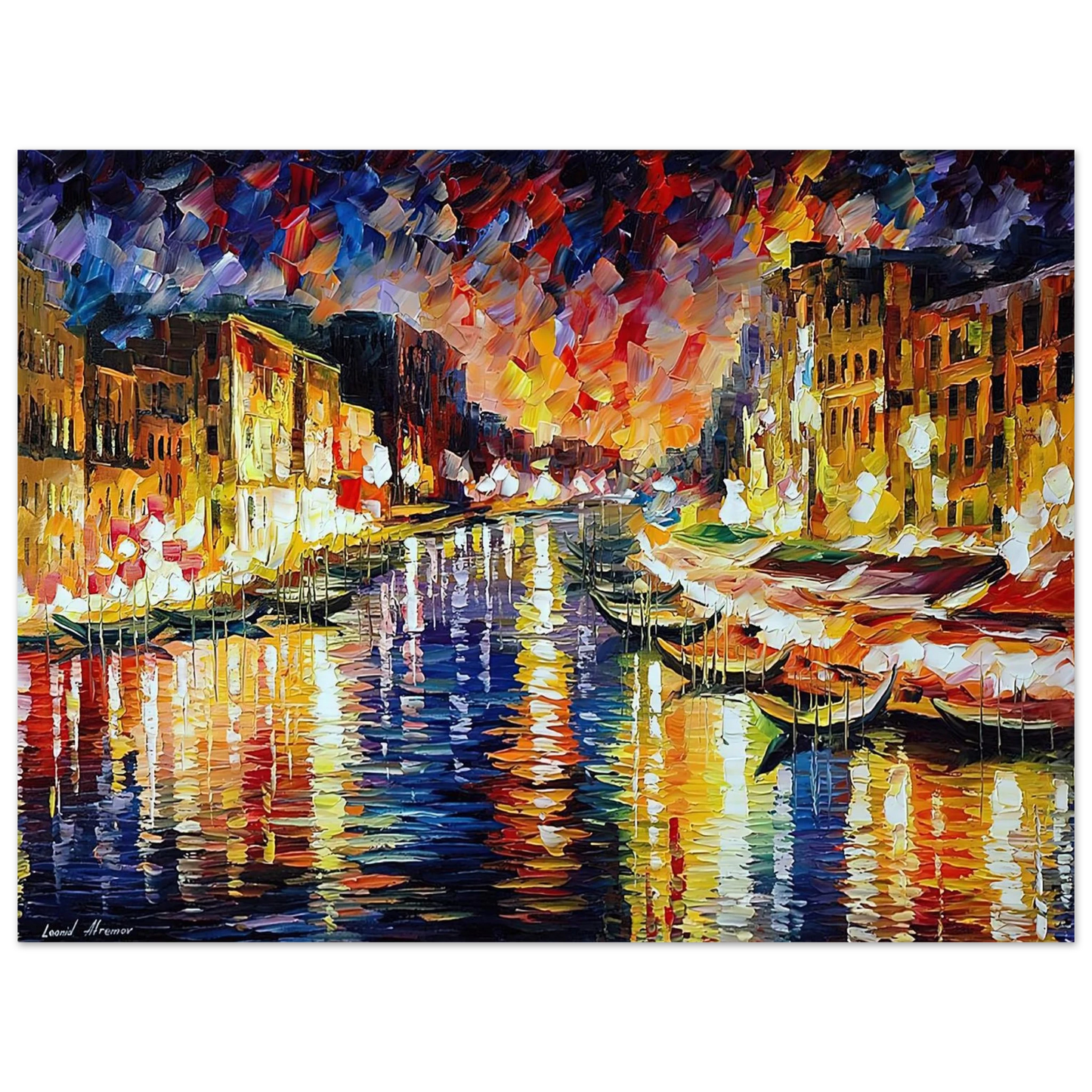 Leonid Afremov - Leonid Afremov 75x100 cm / 30x40inches Fine Art Poster