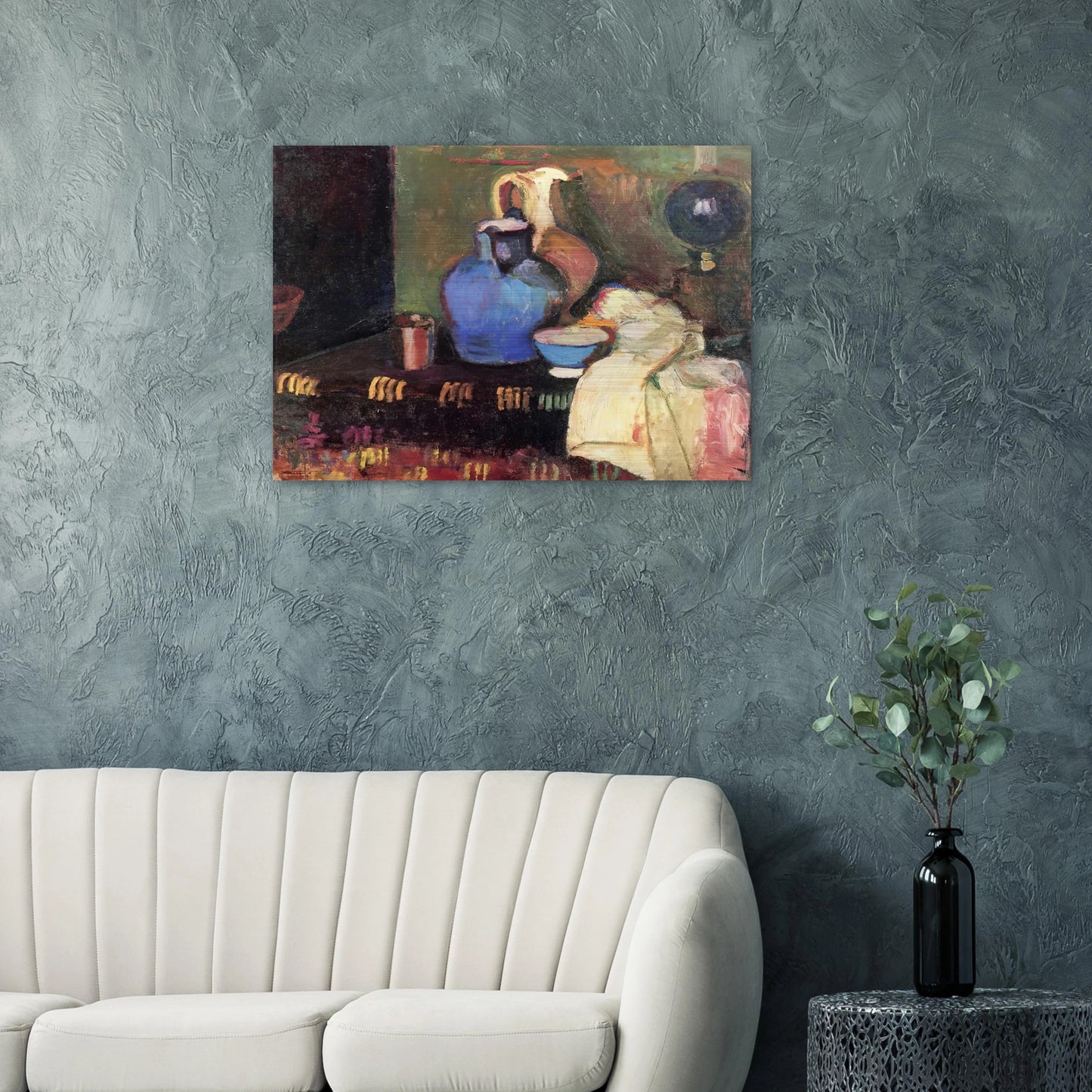 THE BLUE JUG 1899 - Henri Matisse Brushed Aluminum Print - 70x100 cm / 28x40 inches | Henri Matisse Aluminum Print | Henri Matisse Prints