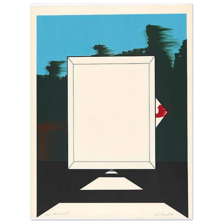 Allan D Arcangelo - Untitled - 1966 75x100 cm / 30x40inches Fine Art Poster