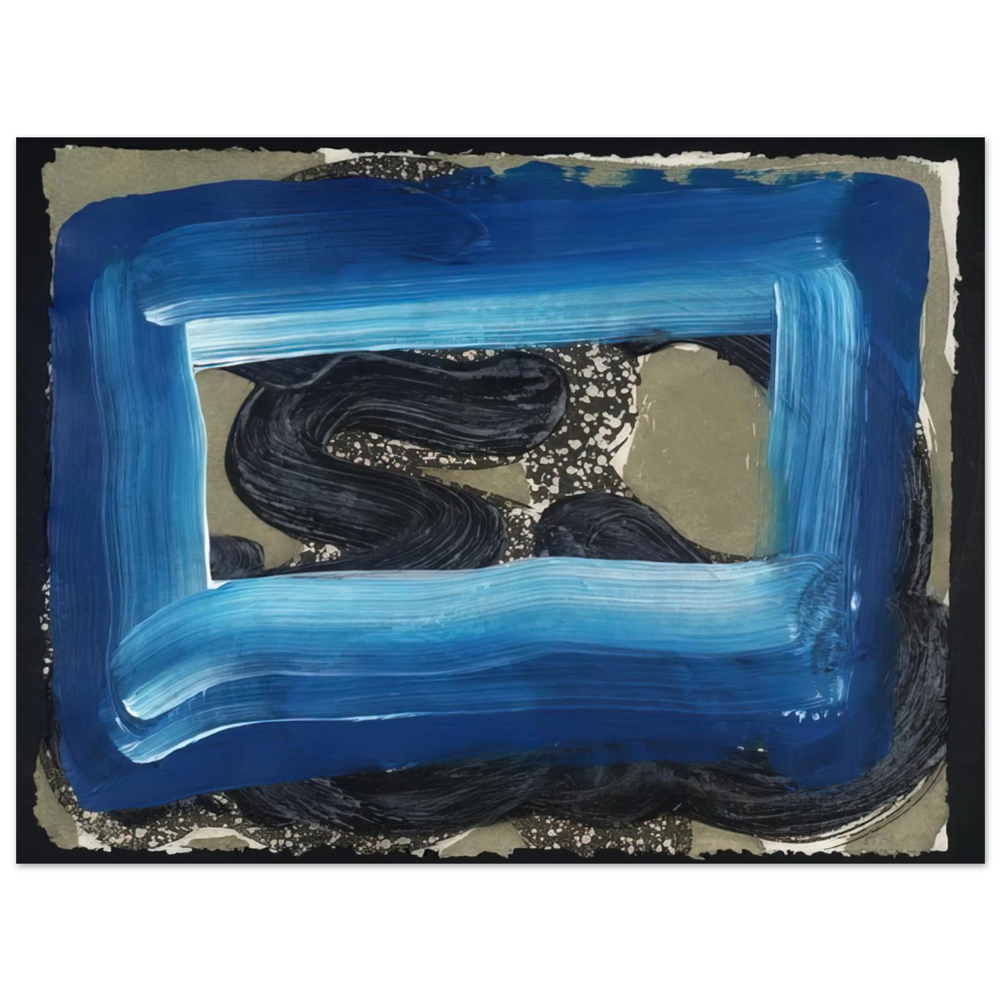Howard Hodgkin - Seafood - 2001 75x100 cm / 30x40inches Fine Art Poster
