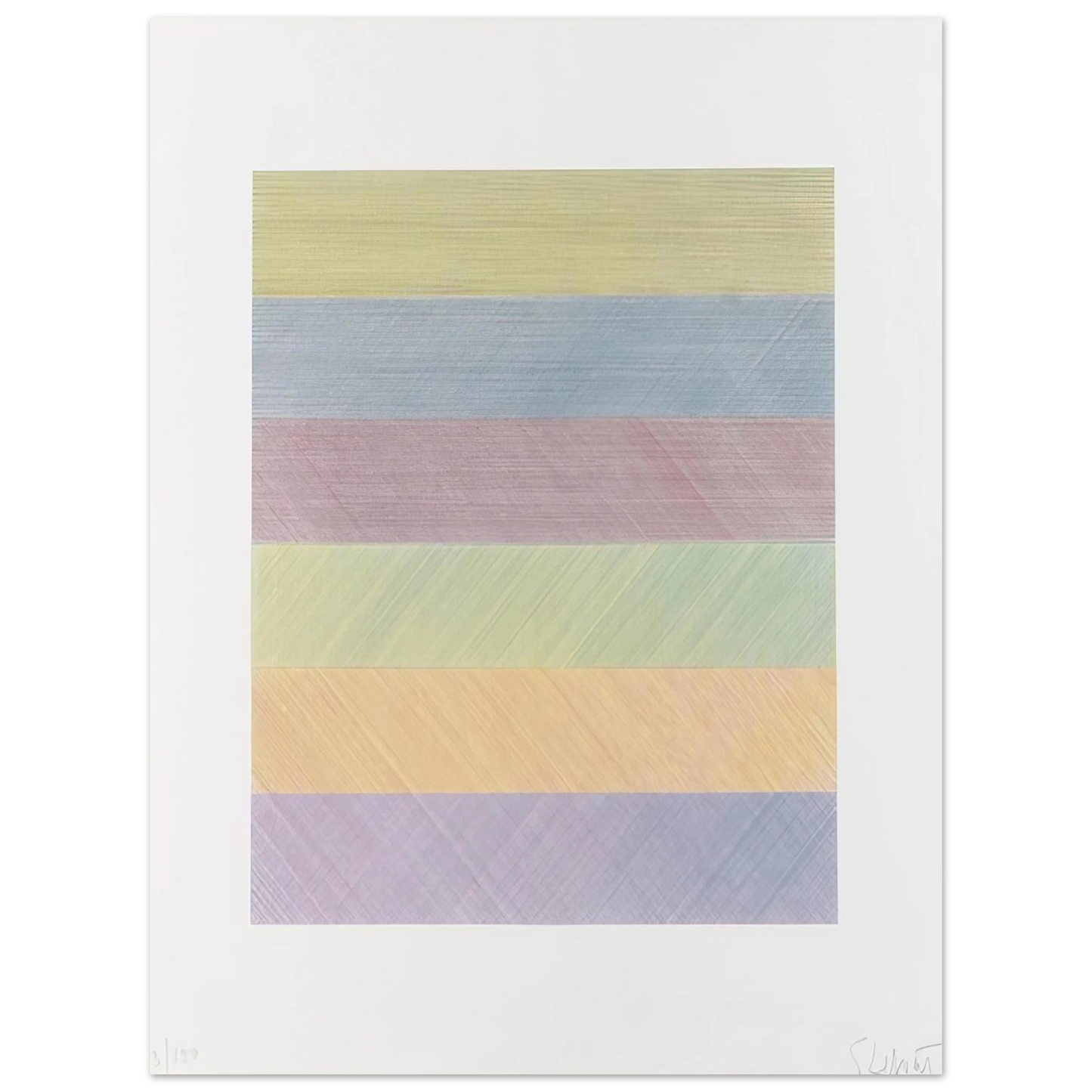Sol LeWitt - Untitled from Composite Series 75x100 cm / 30x40inches Fine Art Poster