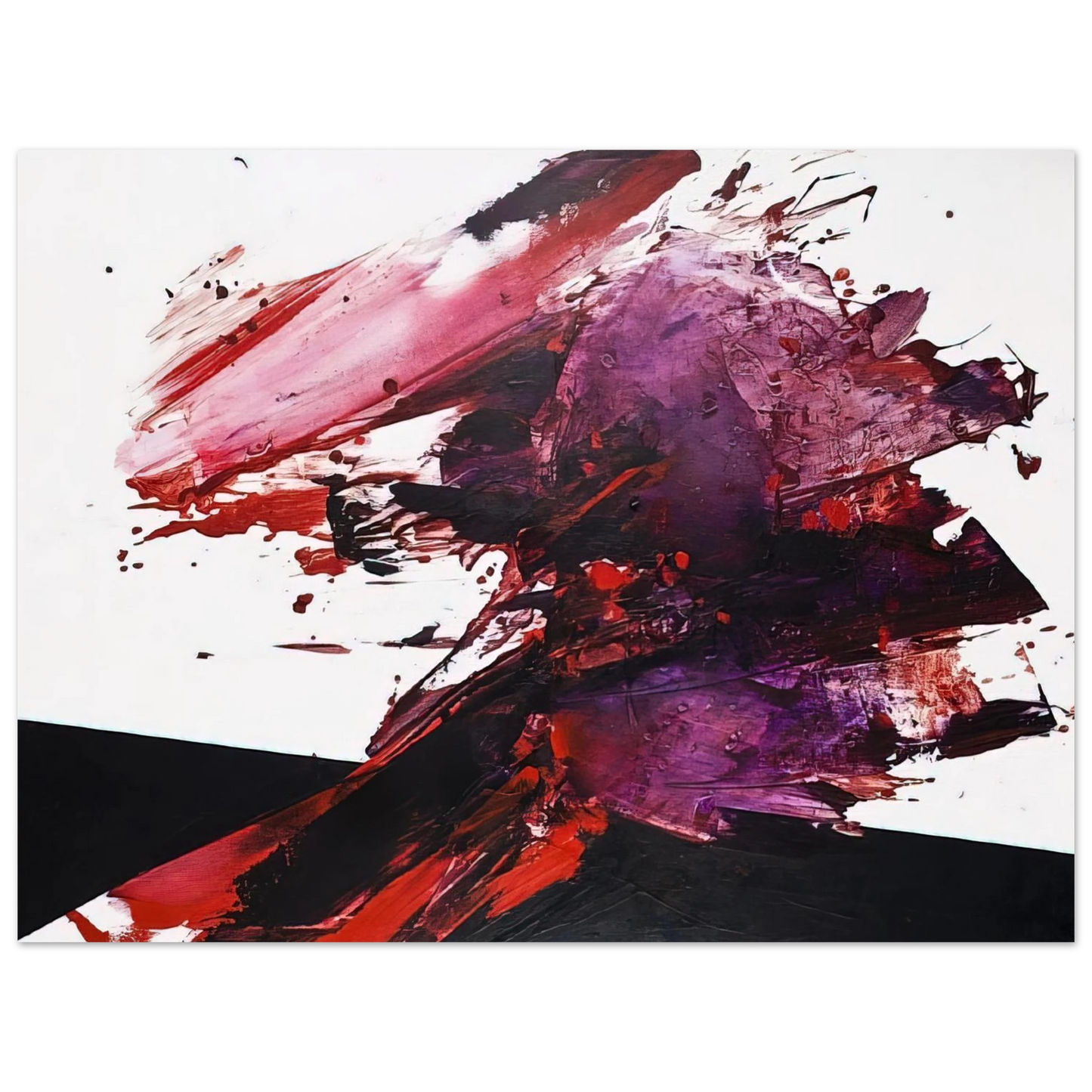 Luis Feito - UNTITLED 2447 2009 75x100 cm / 30x40inches Fine Art Poster