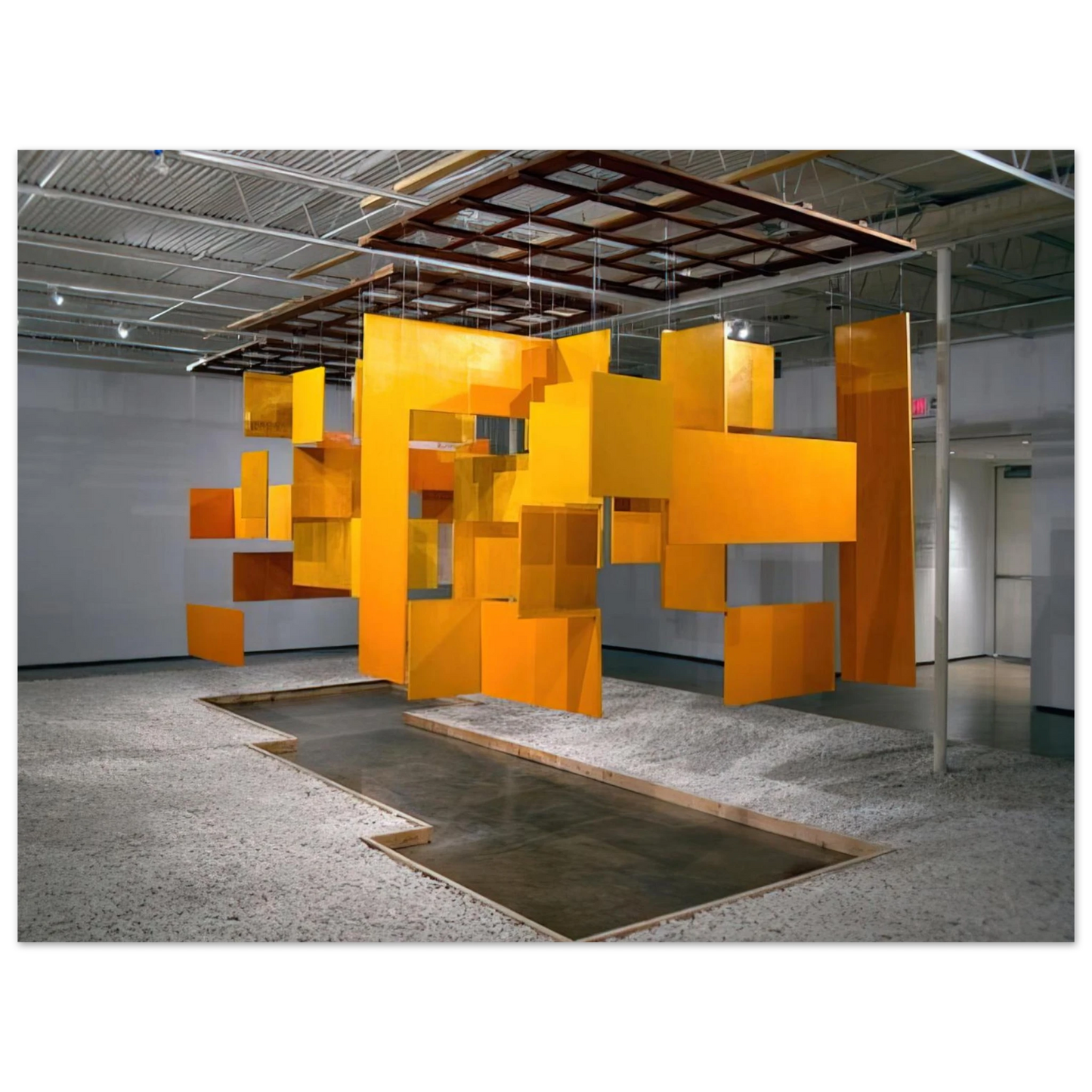 Helio Oiticica - Grand Nucleus 75x100 cm / 30x40inches Fine Art Poster