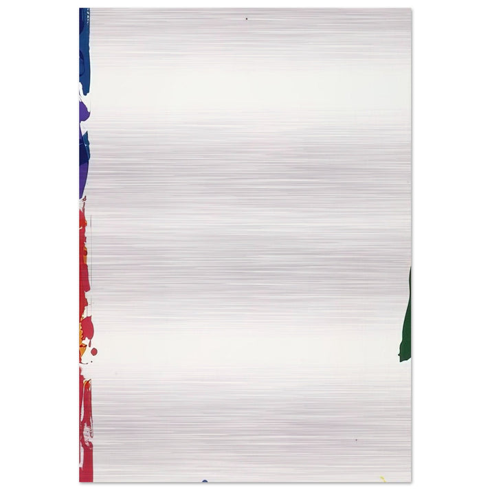 Sail I - Sam Francis Brushed Aluminum Print - 70x100 cm / 28x40 inches | Sam Francis Aluminum Print | Sam Francis Prints