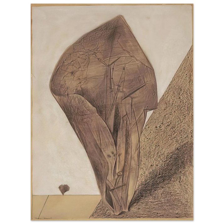 Max Ernst - She keeps her secret 75x100 cm / 30x40inches Fine Art Poster