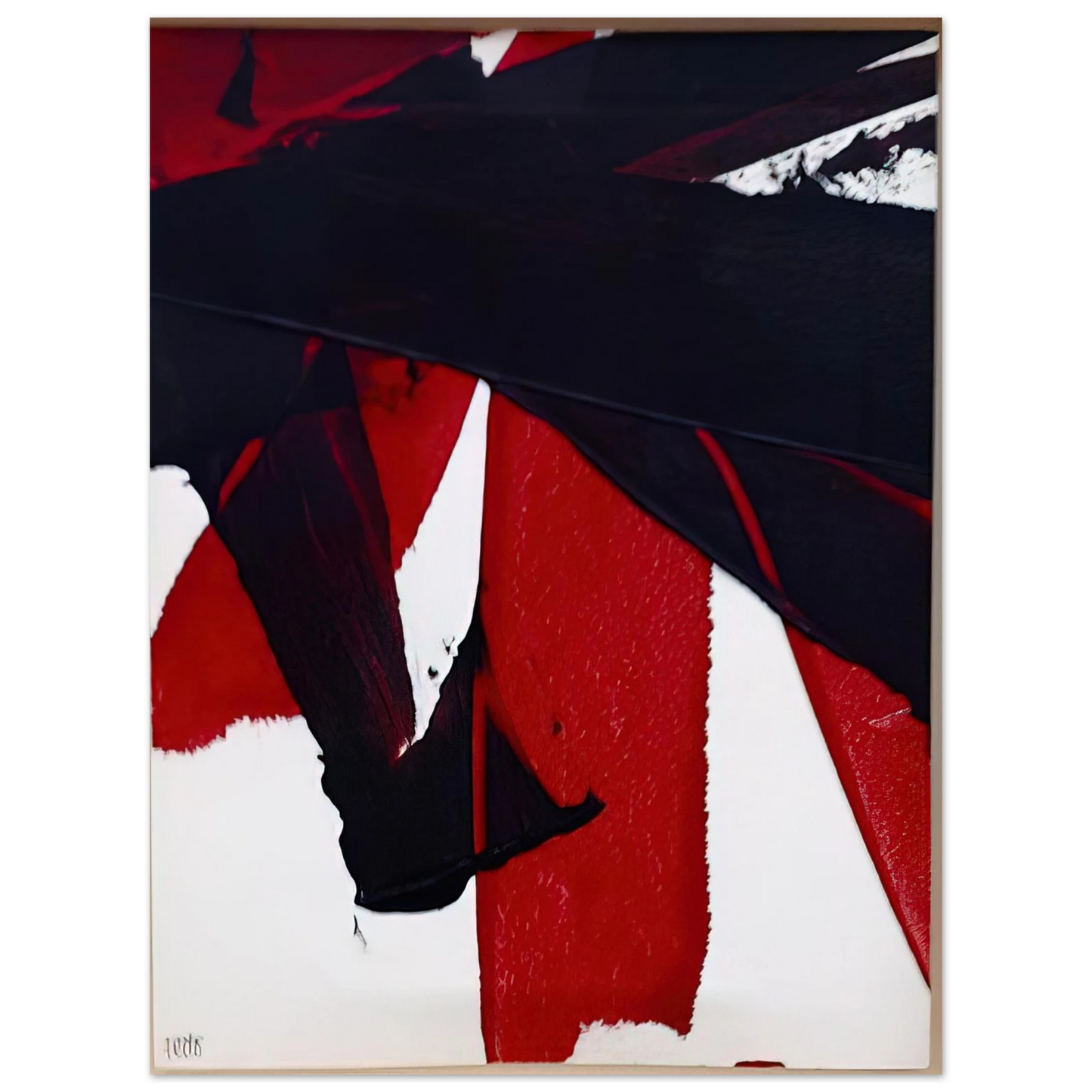 Luis Feito - UNTITLED 2007 1 75x100 cm / 30x40inches Fine Art Poster